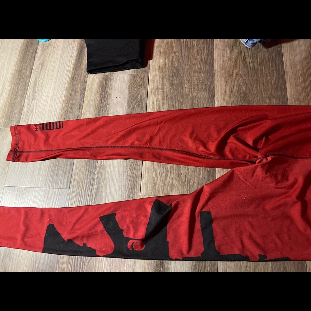 Red and black
